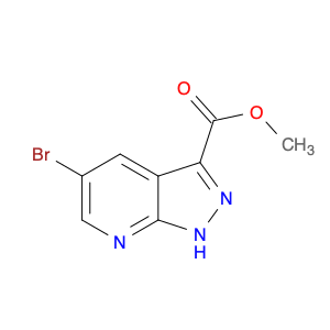 916325-84-3 Methyl 5-bromo-1H-pyrazolo[3,4-b]pyridine-3-carboxylate