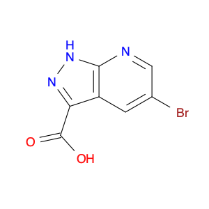 916325-85-4 5-BROMO-1H-PYRAZOLO[3,4-B]PYRIDINE-3-CARBOXYLIC ACID