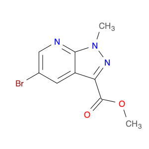 916326-80-2 Methyl 5-bromo-1-methyl-1H-pyrazolo[3,4-b]pyridine-3-carboxylate