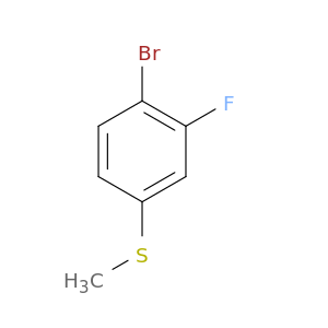 (4-Bromo-3-fluorophenyl)(methyl)sulfane