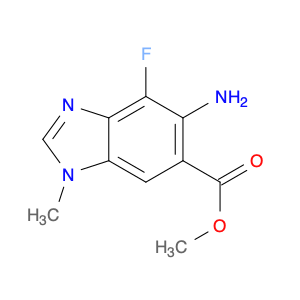 918321-20-7 methyl 5-amino-4-fluoro-1-methyl-1H-1,3-benzodiazole-6-carboxylate