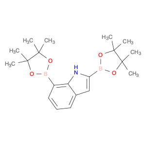 919119-72-5 1H-Indole, 2,7-bis(4,4,5,5-tetramethyl-1,3,2-dioxaborolan-2-yl)-