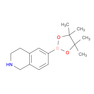 922718-55-6 1,2,3,4-TETRAHYDRO-6-(4,4,5,5-TETRAMETHYL-1,3,2-DIOXABOROLAN-2-YL)-ISOQUINOLINE