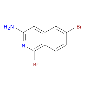 925672-85-1 3-Isoquinolinamine, 1,6-dibromo-