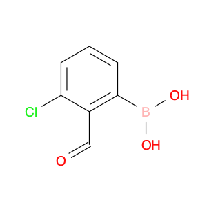 928048-11-7 (3-Chloro-2-formyl-phenyl)boronic acid