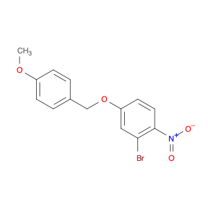 929095-68-1 2-bromo-4-[(4-methoxyphenyl)methoxy]-1-nitrobenzene