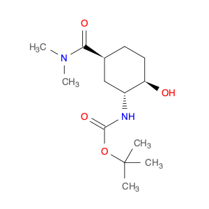 929693-30-1 tert-Butyl ((1R,2R,5S)-5-(dimethylcarbamoyl)-2-hydroxycyclohexyl)carbamate