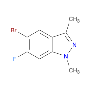 929885-09-6 5-bromo-6-fluoro-1,3-dimethylindazole