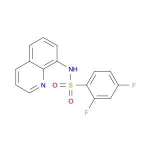 2,4-Difluoro-N-8-quinolinylbenzenesulfonamide