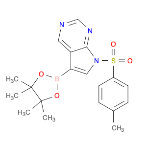 934178-97-9 7-Tosyl-7H-Pyrrolo[2,3-d]pyrimidine-5-boronic acid pinacol ester