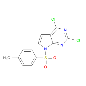 934524-10-4 2,4-Dichloro-7-tosyl-7H-pyrrolo[2,3-d]pyriMidine