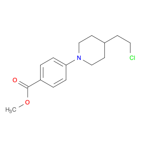 936130-71-1 Benzoic acid, 4-[4-(2-chloroethyl)-1-piperidinyl]-, methyl ester