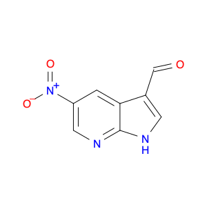 937012-15-2 5-nitro-1H-pyrrolo[2,3-b]pyridine-3-carbaldehyde