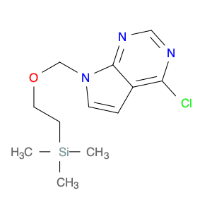 941685-26-3 4-CHLORO-7-((2-(TRIMETHYLSILYL)ETHOXY)METHYL)-7H-PYRROLO[2,3-D]PYRIMIDINE