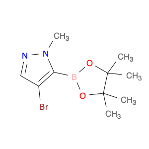 942070-88-4 4-Bromo-1-methyl-5-(4,4,5,5-tetramethyl-1,3,2-dioxaborolan-2-yl)-1H-pyrazole