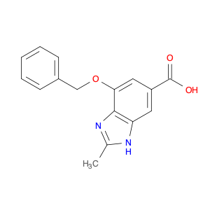 4-(benzyloxy)-2-methyl-1H-benzo[d]imidazole-6-carboxylic acid