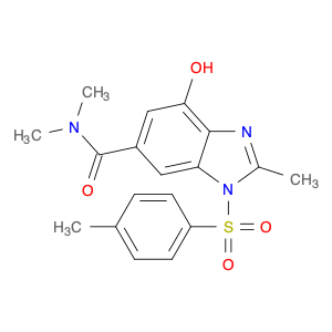 942195-86-0 4-Hydroxy-N,N,2-trimethyl-1-tosyl-1H-benzo[d]imidazole-6-carboxamide