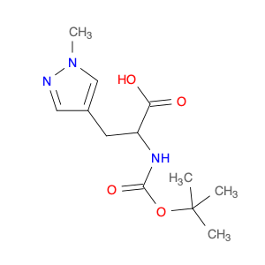 942317-54-6 2-tert-butoxycarbonylamino-3-(1-methyl-1H-pyrazol-4-yl)propionic acid