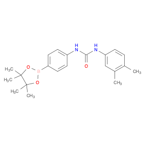 942609-64-5 Urea, N-(3,4-dimethylphenyl)-N'-[4-(4,4,5,5-tetramethyl-1,3,2-dioxaborolan-2-yl)phenyl]-