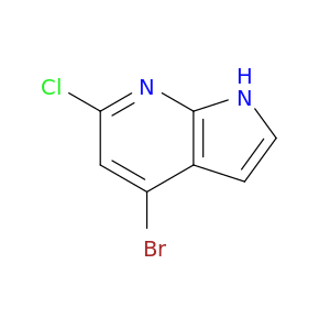 4-Bromo-6-chloro-1H-pyrrolo[2,3-b]pyridine