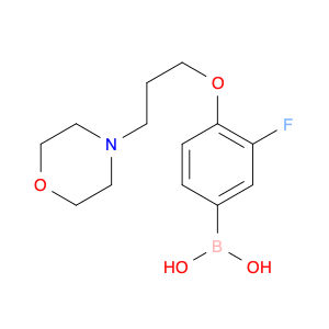 944279-32-7 3-Fluoro-4-(3-morpholinopropoxy)phenylboronic acid