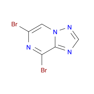 944709-42-6 6,8-Dibromo[1,2,4]triazolo[1,5-a]pyrazine