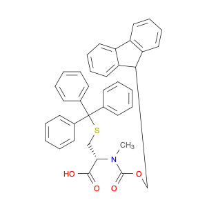 944797-51-7 (R)-2-((((9H-Fluoren-9-yl)methoxy)carbonyl)(methyl)amino)-3-(tritylthio)propanoic acid