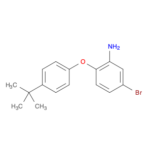 946700-34-1 5-Bromo-2-[4-(tert-butyl)phenoxy]aniline