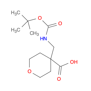 946761-11-1 4-[[(2-methylpropan-2-yl)oxycarbonylamino]methyl]oxane-4-carboxylic acid