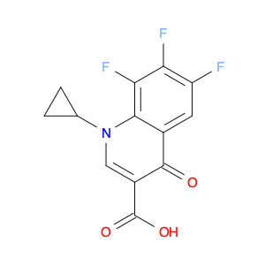 1-Cyclopropyl-6,7,8-trifluoro-4-oxo-1,4-dihydroquinoline-3-carboxylic acid