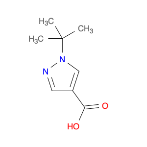 950858-65-8 1-tert-Butyl-1H-pyrazole-4-carboxylic acid