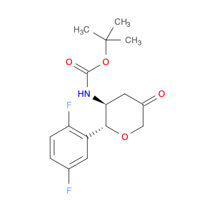 951127-25-6 N-[(2R,3S)-2-(2,5-Difluorophenyl)tetrahydro-5-oxo-2H-pyran-3-yl]carbamic acid 1,1-dimethylethyl ester