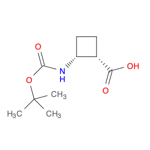 cis-2-{[(tert-butoxy)carbonyl]amino}cyclobutane-1-carboxylic acid