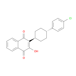 95233-18-4 2-(trans-4-(4-Chlorophenyl)cyclohexyl)-3-hydroxy-1,4-naphthalenedione