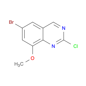 953039-14-0 6-Bromo-2-chloro-8-methoxyquinazoline