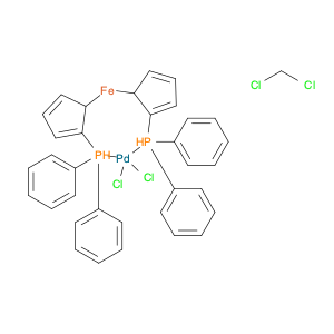 95464-05-4 [1,1-Bis(diphenylphosphino)ferrocene]dichloropalladium(II),complex with dichloromethane