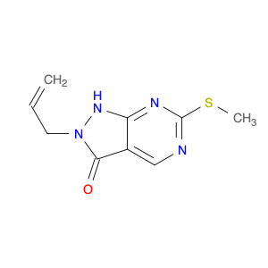 955368-90-8 6-methylsulfanyl-2-prop-2-enyl-1H-pyrazolo[3,4-d]pyrimidin-3-one