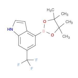 955978-82-2 4-(4,4,5,5-Tetramethyl-1,3,2-dioxaborolan-2-yl)-6-(trifluoromethyl)-1H-indole