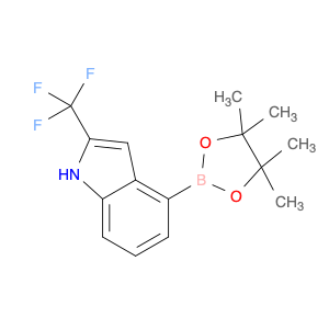 955978-84-4 4-(4,4,5,5-tetramethyl-1,3,2-dioxaborolan-2-yl)-2-(trifluoromethyl)-1h-indole