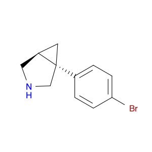 956037-89-1 (1R,5S)-1-(4-bromophenyl)-3-azabicyclo[3.1.0]hexane hydrochloride