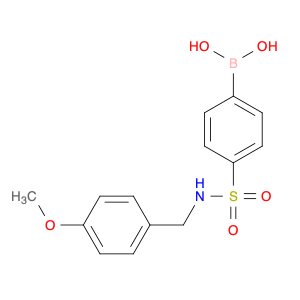 957060-91-2 (4-(N-(4-Methoxybenzyl)sulfamoyl)phenyl)boronic acid