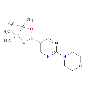 957198-30-0 4-(5-(4，4，5，5-Tetramethyl-1，3，2-dioxaborolan-2-yl)pyrimidin-2-yl)morpholine