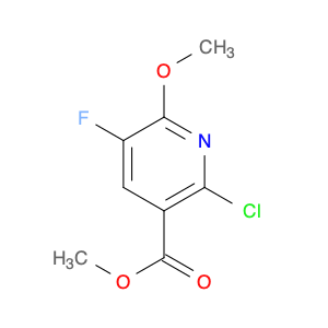 959616-64-9 methyl 2-chloro-5-fluoro-6-methoxypyridine-3-carboxylate