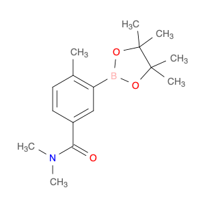 960308-92-3 N,N,4-trimethyl-3-(4,4,5,5-tetramethyl-1,3,2-dioxaborolan-2-yl)benzamide