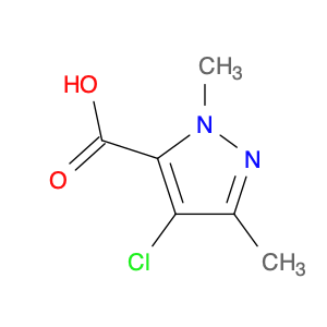 1H-Pyrazole-5-carboxylic acid, 4-chloro-1,3-dimethyl-