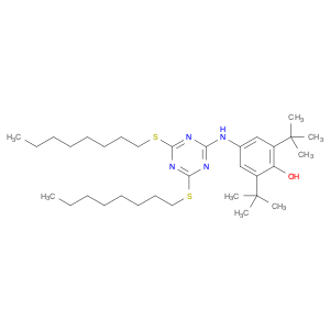 991-84-4 4-{[4,6-bis(octylsulfanyl)-1,3,5-triazin-2-yl]amino}-2,6-di-tert-butylphenol