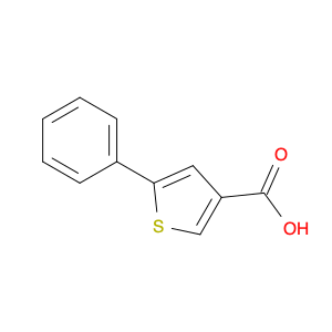 3-Thiophenecarboxylic acid, 5-phenyl-