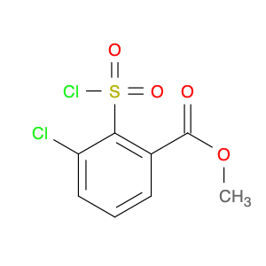 99943-42-7 methyl 3-chloro-2-(chlorosulfonyl)benzoate