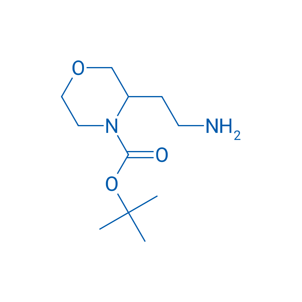 1174636-48-6 tert-Butyl 3-(2-aminoethyl)-4-morpholinecarboxylate