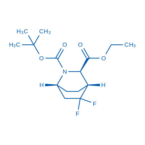 1392803-20-1 Ethyl (1R,3R,4R)-rel-2-Boc-5,5-difluoro-2-azabicyclo[2.2.2]octane-3-carboxylate